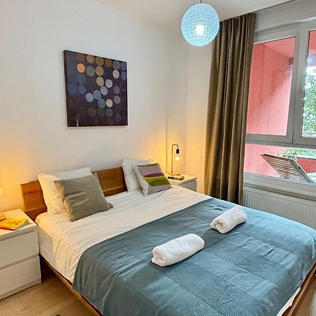 Terrace Bliss Apartment With Free Garage 萨格勒布 外观 照片