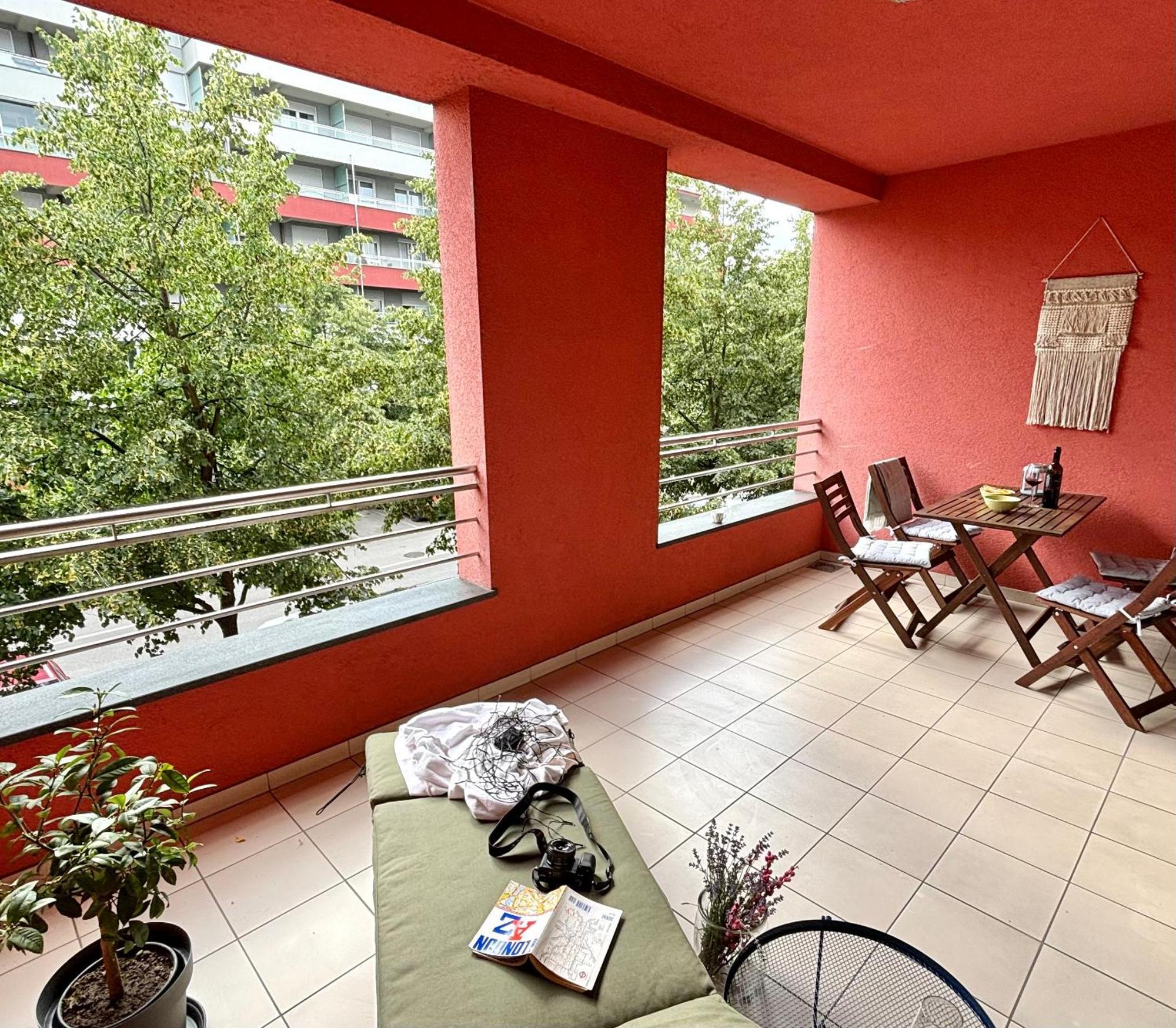 Terrace Bliss Apartment With Free Garage 萨格勒布 外观 照片
